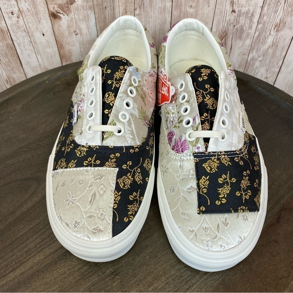 Vans Era Brocade Patchwork True‎ White Sneaker Si… - image 3
